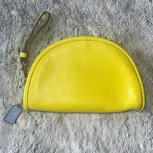 Coach Leather Wristlet